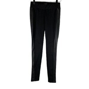 Sybilla Skinny Leggings Pants Womens Small Black Casual